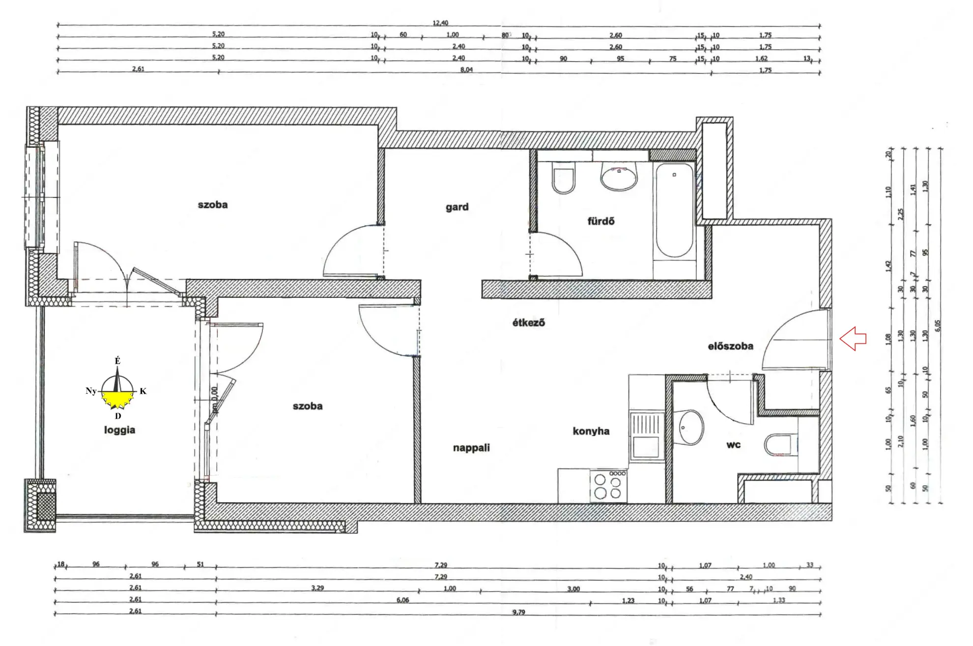 Kiadó albérlet 400000 Ft/hó áron: Budapest, VIII. kerület  Corvin sétány. Mérete: 62 nm, 3 szobás | Alberlet.hu - 6555074