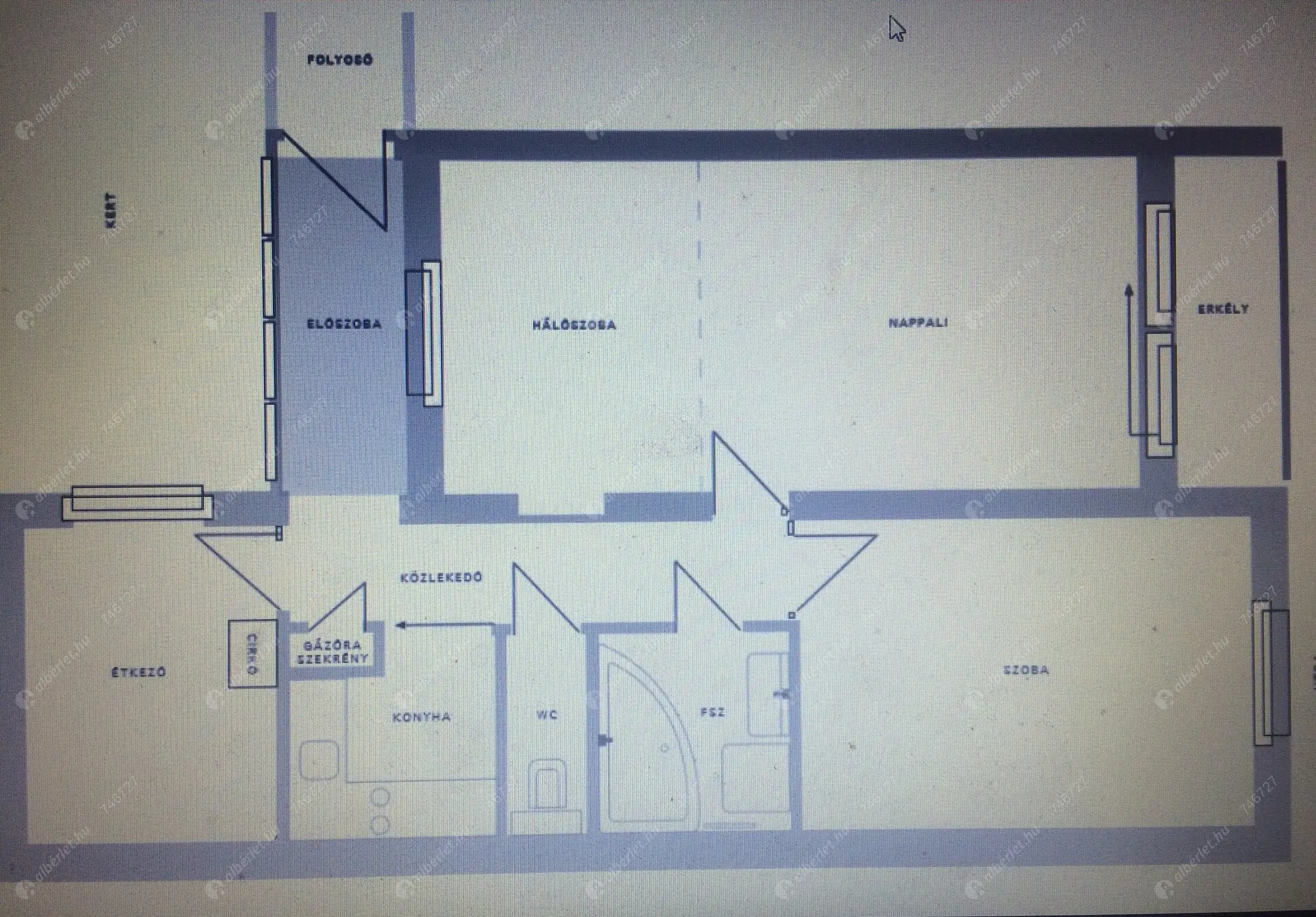 Kiadó albérlet 260000 Ft/hó áron: Budapest, VIII. kerület   Győrffy István utca . Mérete: 70 nm, 2 szobás | Alberlet.hu - 6254888