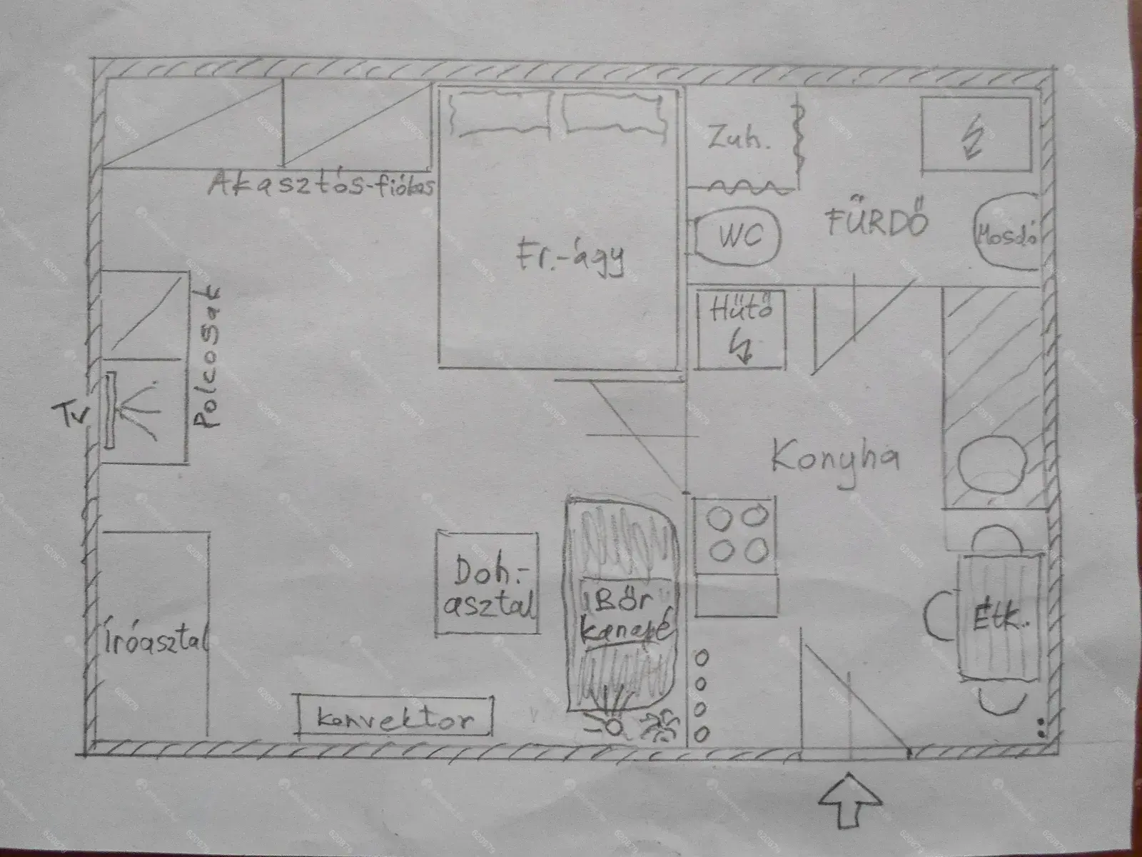 Kiadó albérlet 165000 Ft/hó áron: Budapest, VIII. kerület  Nap utca. Mérete: 30 nm, 1 szobás | Alberlet.hu - 6691675