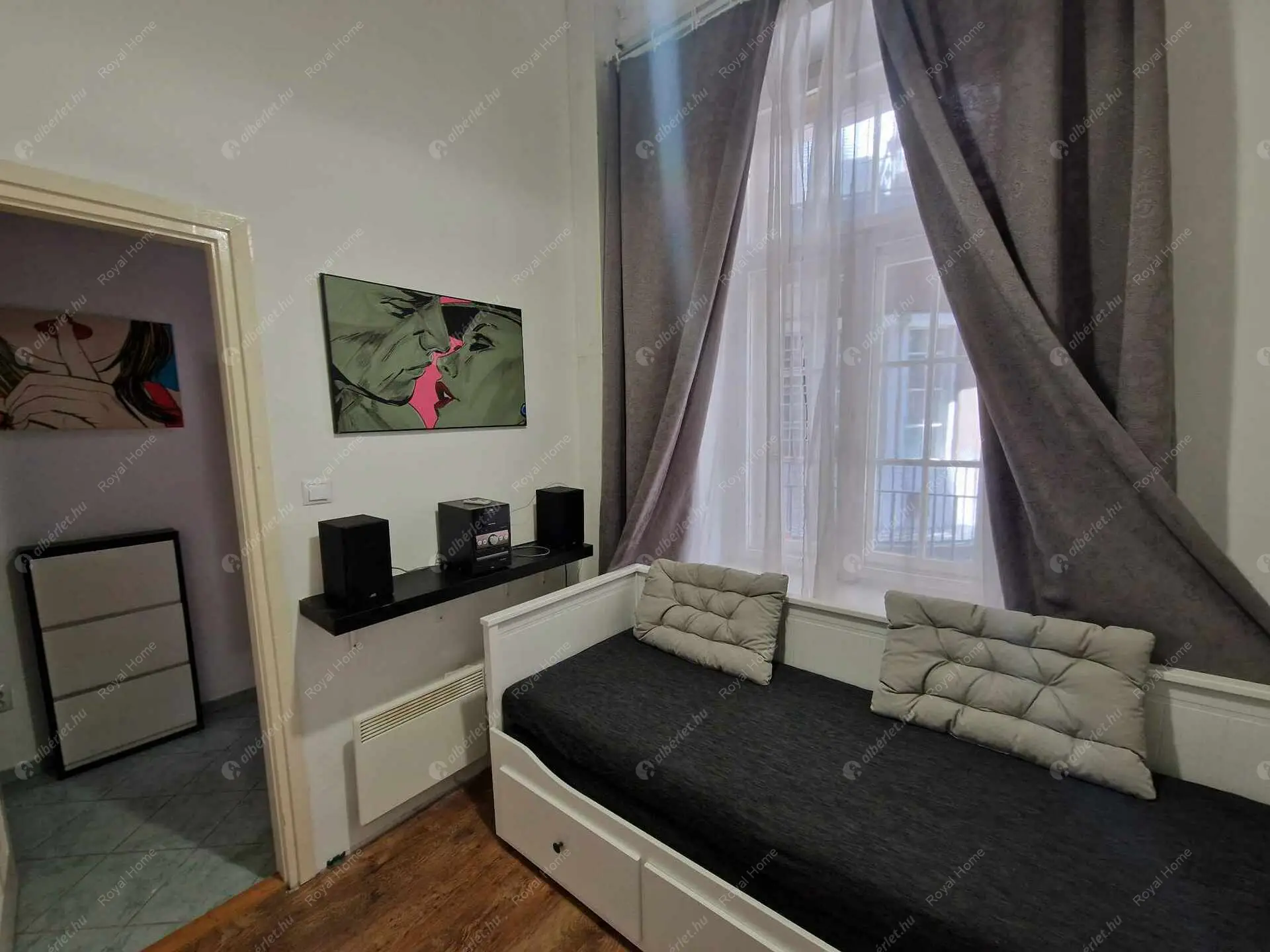 Kiadó albérlet 240000 Ft/hó áron: Budapest, VIII. kerület  Népszínház utca. Mérete: 43 nm, 1 szobás | Alberlet.hu - 6041292