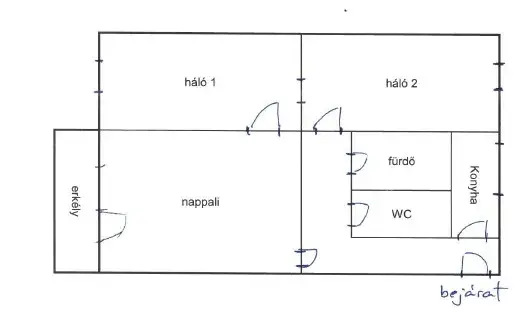 Kiadó albérlet 300000 Ft/hó áron: Budapest, VIII. kerület  Szigony utca. Mérete: 64 nm, 3 szobás | Alberlet.hu - 6707570