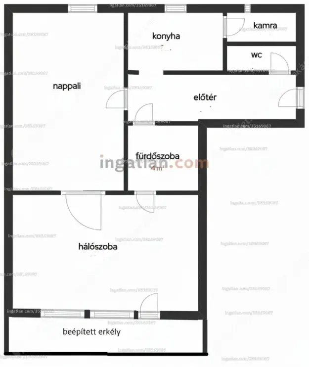 Kiadó albérlet 210000 Ft/hó áron: Budapest, X. kerület  Üllői út. Mérete: 54 nm, 2 szobás | Alberlet.hu - 6632342