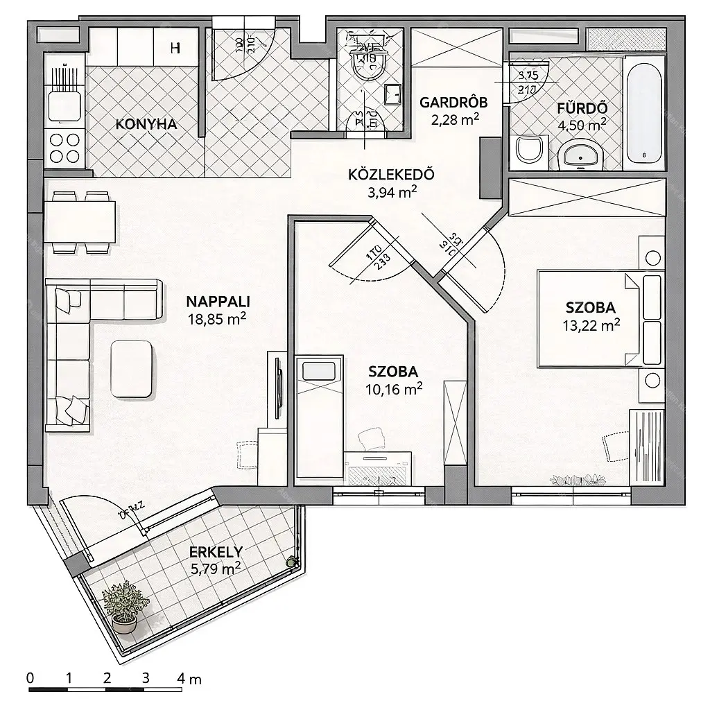 Kiadó albérlet 320000 Ft/hó áron: Budapest, XI. kerület  Bartók Béla út. Mérete: 65 nm, 3 szobás | Alberlet.hu - 6649621