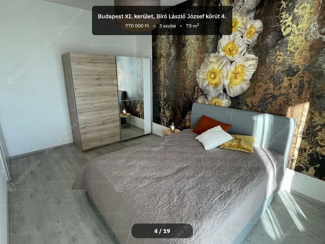 Kiadó albérlet 770000 Ft/hó áron: Budapest, XI. kerület  Bíró László József körút. Mérete: 73 nm, 3 szobás | Alberlet.hu - 6590943