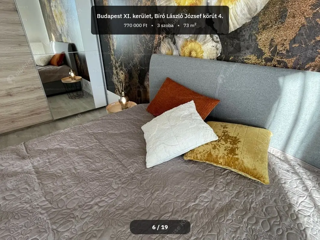 Kiadó albérlet 770000 Ft/hó áron: Budapest, XI. kerület  Bíró László József körút. Mérete: 73 nm, 3 szobás | Alberlet.hu - 6590945
