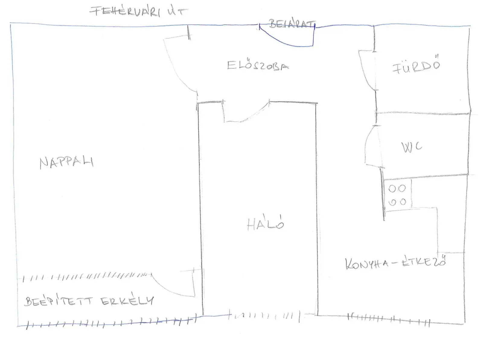 Kiadó albérlet 215000 Ft/hó áron: Budapest, XI. kerület  Fehérvári út. Mérete: 50 nm, 2 szobás | Alberlet.hu - 6807682