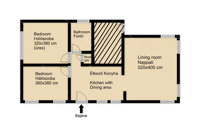 Kiadó albérlet 365000 Ft/hó áron: Budapest, XI. kerület  Görbe utca. Mérete: 92 nm, 3 szobás | Alberlet.hu - 6692373