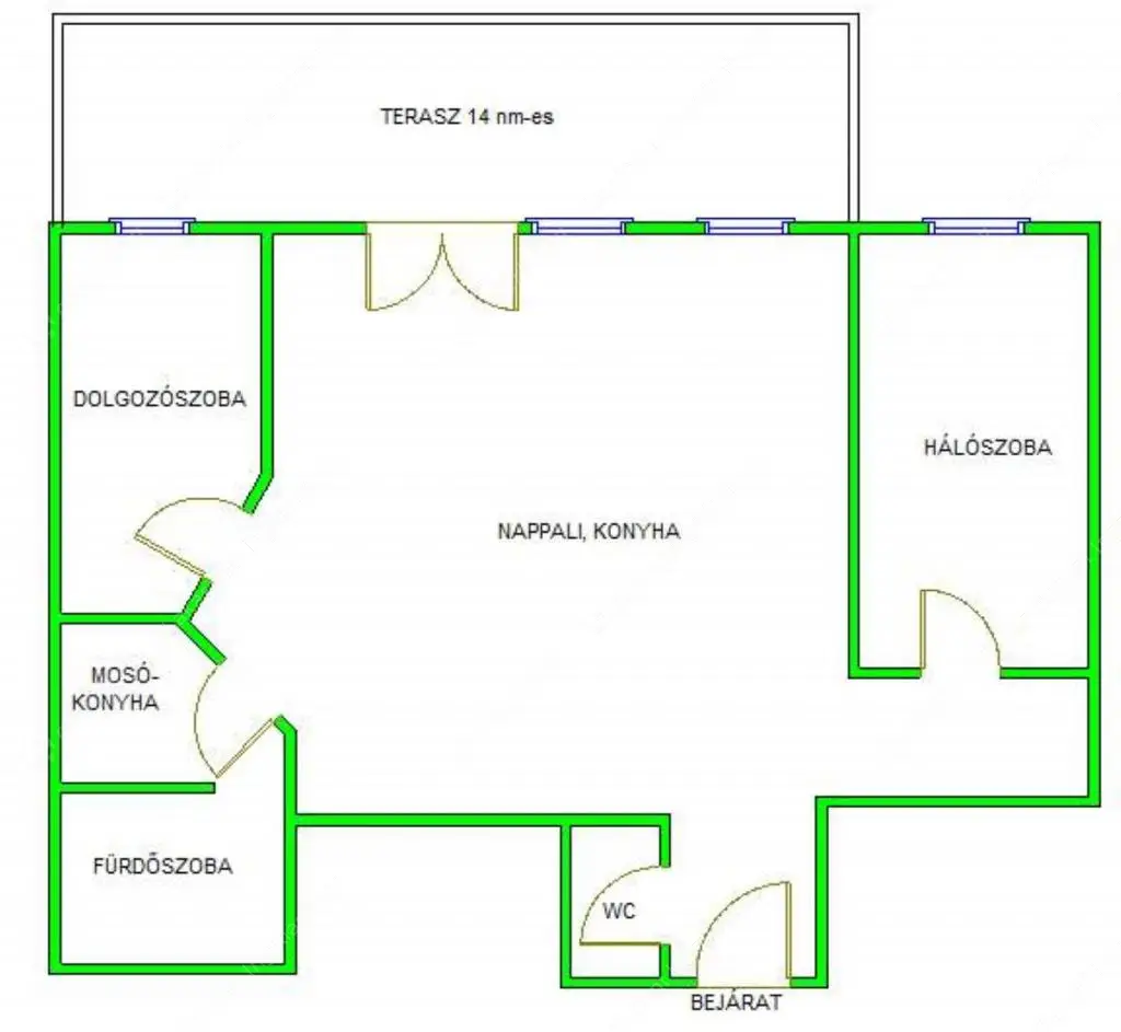 Kiadó albérlet 240000 Ft/hó áron: Budapest, XI. kerület  Kanizsai utca. Mérete: 50 nm, 1 szobás | Alberlet.hu - 6569718