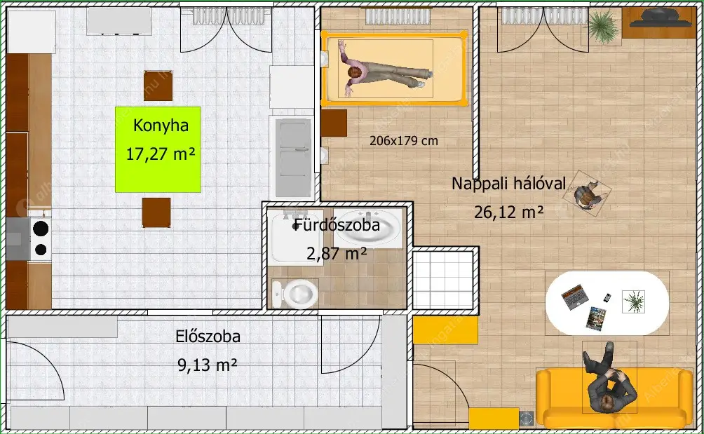 Kiadó albérlet 205000 Ft/hó áron: Budapest, XI. kerület  Kisköre tér. Mérete: 40 nm, 1 szobás | Alberlet.hu - 5842398