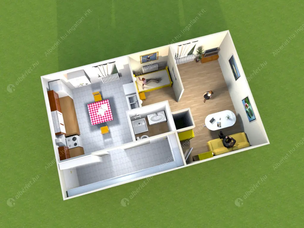 Kiadó albérlet 205000 Ft/hó áron: Budapest, XI. kerület  Kisköre tér. Mérete: 40 nm, 1 szobás | Alberlet.hu - 5842399