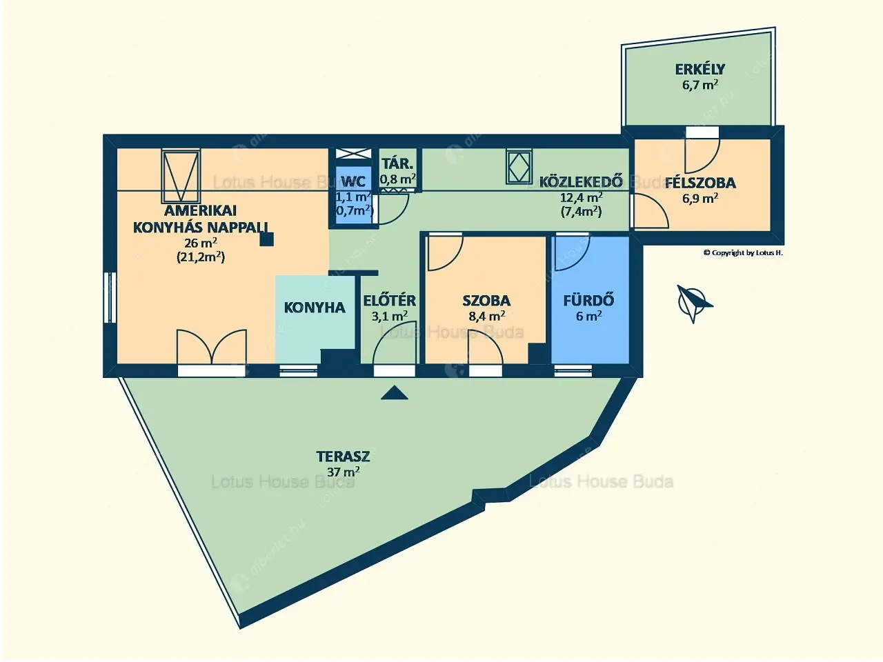 Kiadó albérlet 380000 Ft/hó áron: Budapest, XI. kerület  Naprózsa utca. Mérete: 65 nm, 2 szobás | Alberlet.hu - 6592240