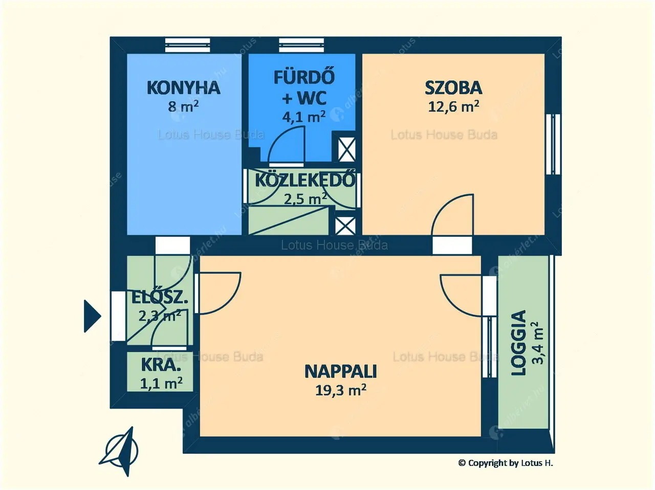 Kiadó albérlet 250000 Ft/hó áron: Budapest, XI. kerület  Radvány utca. Mérete: 54 nm, 2 szobás | Alberlet.hu - 6619332