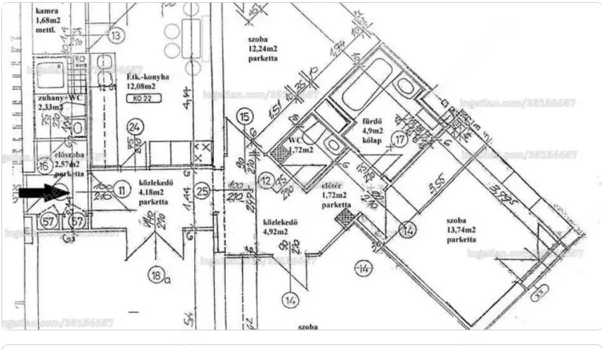 Kiadó albérlet 555000 Ft/hó áron: Budapest, XI. kerület  Solt utca. Mérete: 109 nm, 4 szobás | Alberlet.hu - 6630456