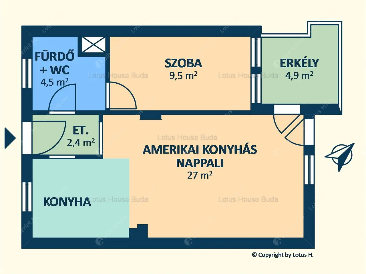 Kiadó albérlet 290000 Ft/hó áron: Budapest, XI. kerület  Sztregova utca. Mérete: 46 nm, 2 szobás | Alberlet.hu - 6575788