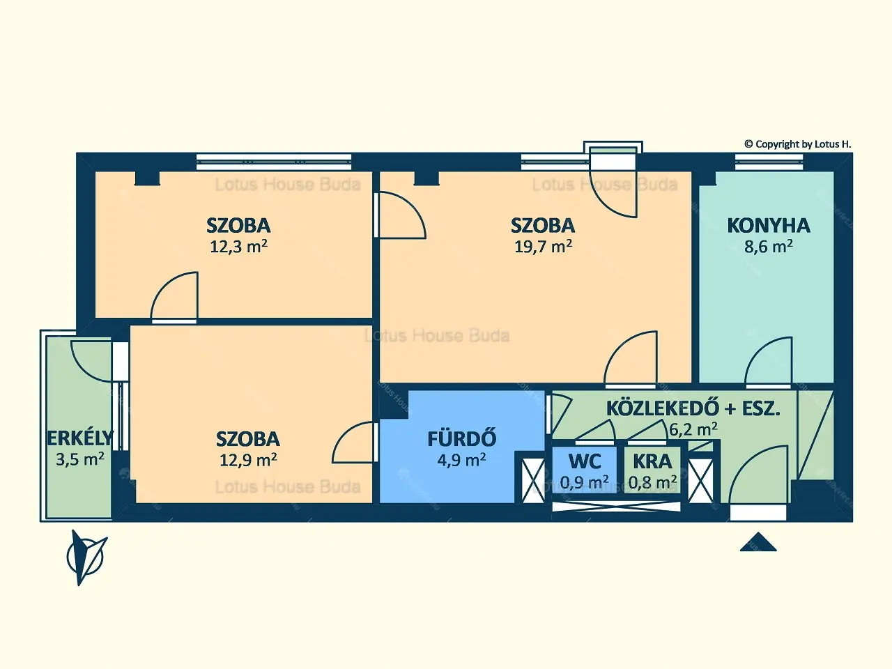 Kiadó albérlet 450000 Ft/hó áron: Budapest, XI. kerület  Villányi út. Mérete: 70 nm, 3 szobás | Alberlet.hu - 6641740