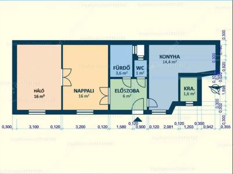 Kiadó albérlet 260000 Ft/hó áron: Budapest, XII. kerület  Greguss utca. Mérete: 60 nm, 2 szobás | Alberlet.hu - 6555903
