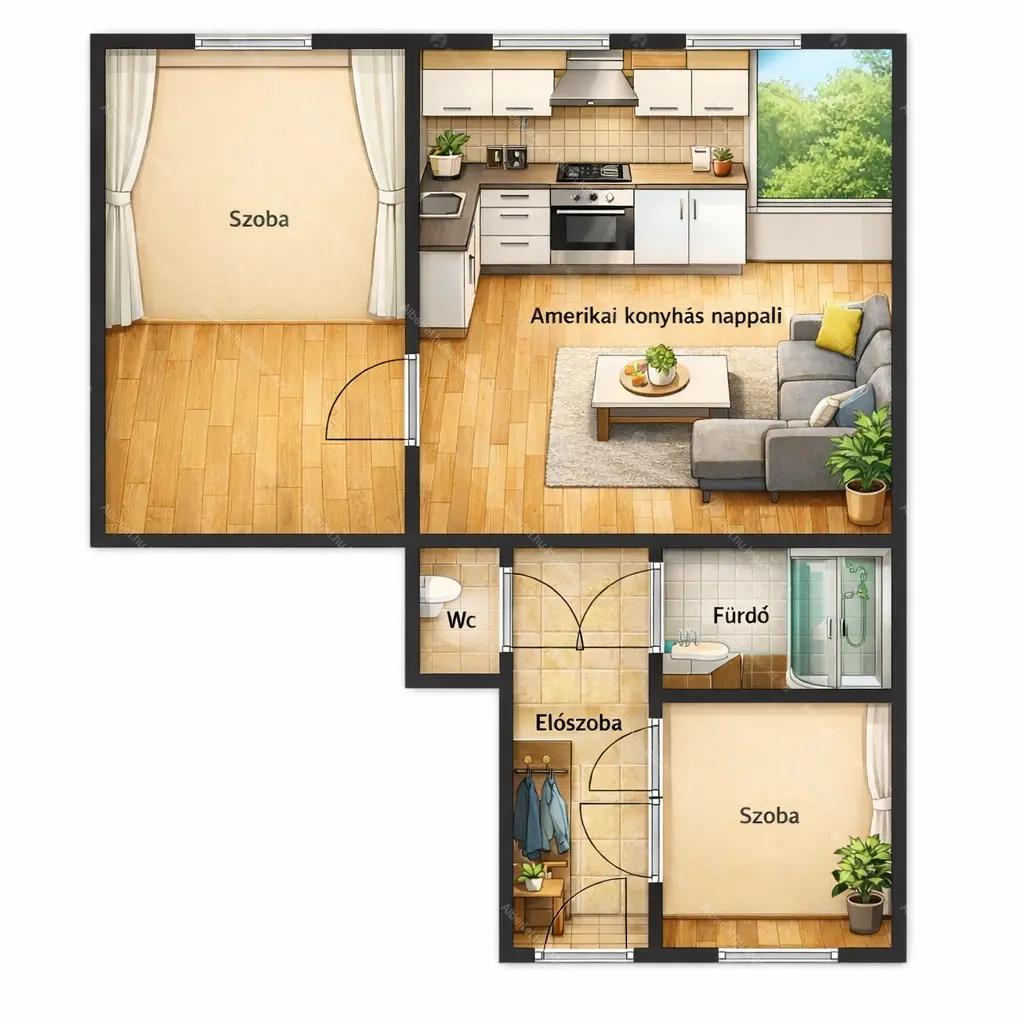 Kiadó albérlet 300000 Ft/hó áron: Budapest, XII. kerület  Hajnóczy József utca. Mérete: 50 nm, 2 szobás | Alberlet.hu - 6674028