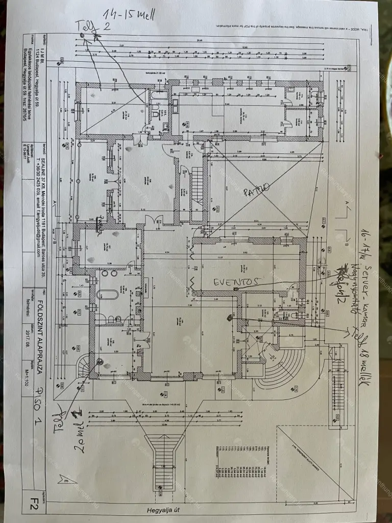 Kiadó albérlet 2507000 Ft/hó áron: Budapest, XII. kerület  Hegyalja út. Mérete: 491 nm, 11 szobás | Alberlet.hu - 6665923