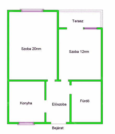 Kiadó albérlet 270000 Ft/hó áron: Budapest, XIII. kerület  Csata utca. Mérete: 54 nm, 2 szobás | Alberlet.hu - 6683186