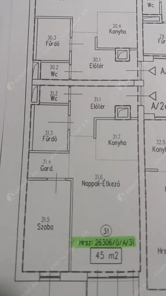 Kiadó albérlet 250000 Ft/hó áron: Budapest, XIII. kerület  Jász utca. Mérete: 45 nm, 1 szobás | Alberlet.hu - 6635338