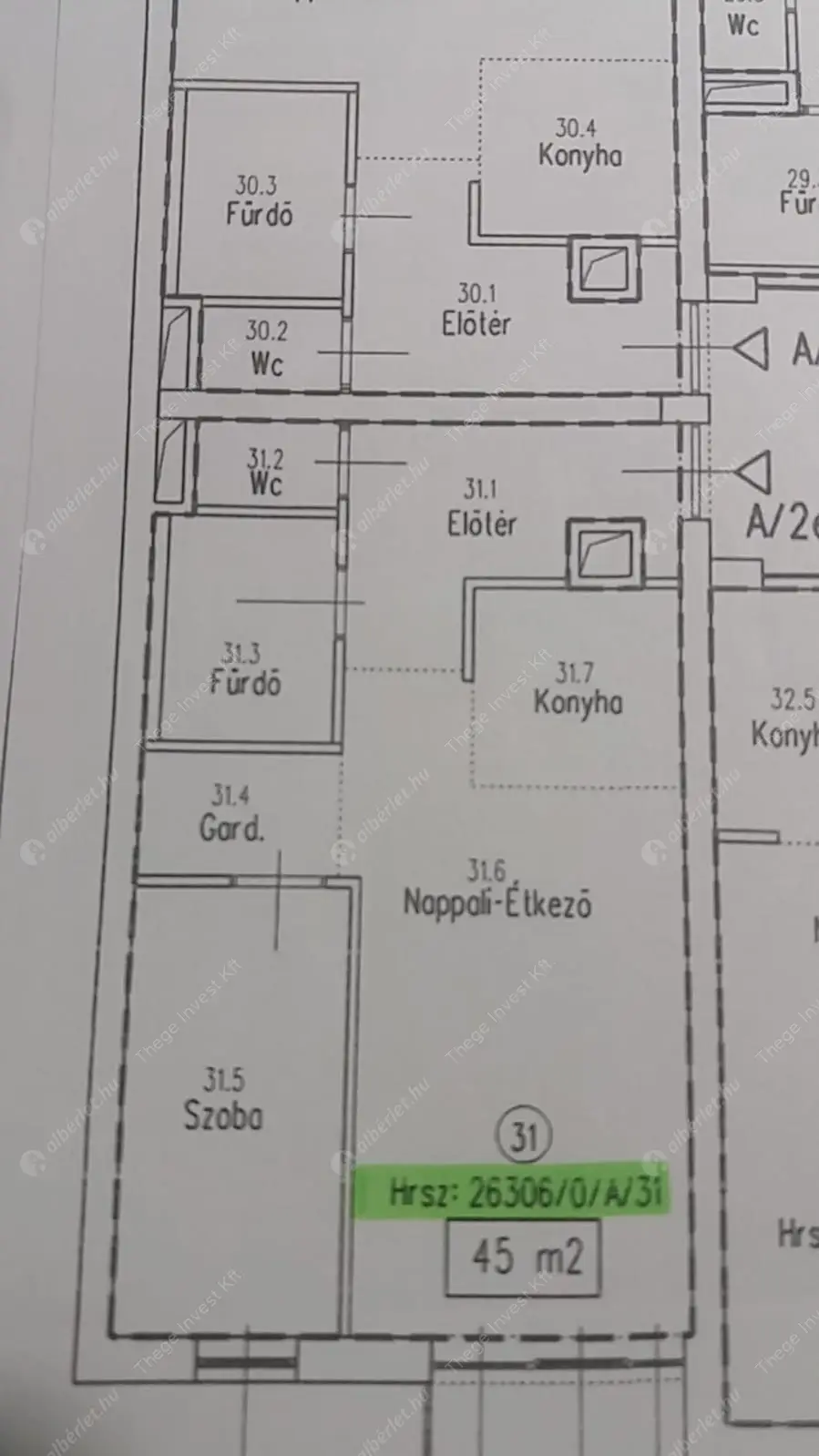 Kiadó albérlet 250000 Ft/hó áron: Budapest, XIII. kerület  Jász utca. Mérete: 45 nm, 2 szobás | Alberlet.hu - 6636473