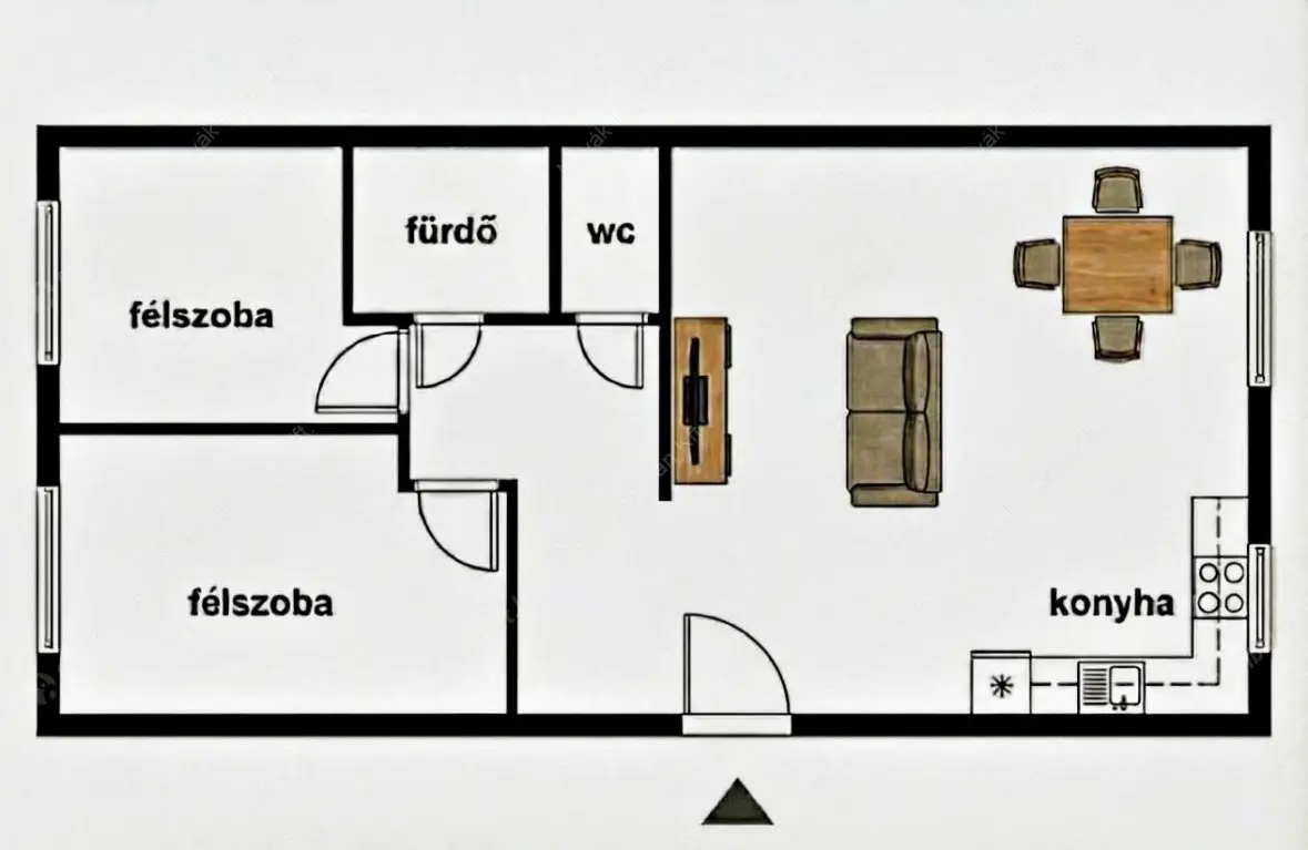 Kiadó albérlet 280000 Ft/hó áron: Budapest, XIII. kerület  Jéggyár utca. Mérete: 53 nm, 1 szobás | Alberlet.hu - 6612262