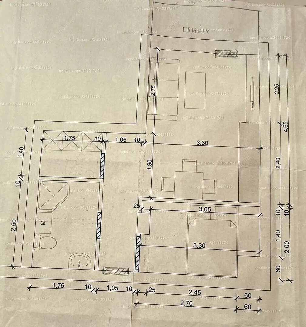 Kiadó albérlet 280000 Ft/hó áron: Budapest, XIII. kerület  Klapka utca. Mérete: 33 nm, 1 szobás | Alberlet.hu - 6386189