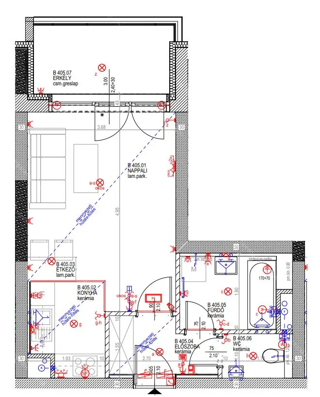 Kiadó albérlet 260000 Ft/hó áron: Budapest, XIII. kerület  Lőportár köz. Mérete: 32 nm, 1 szobás | Alberlet.hu - 6665726