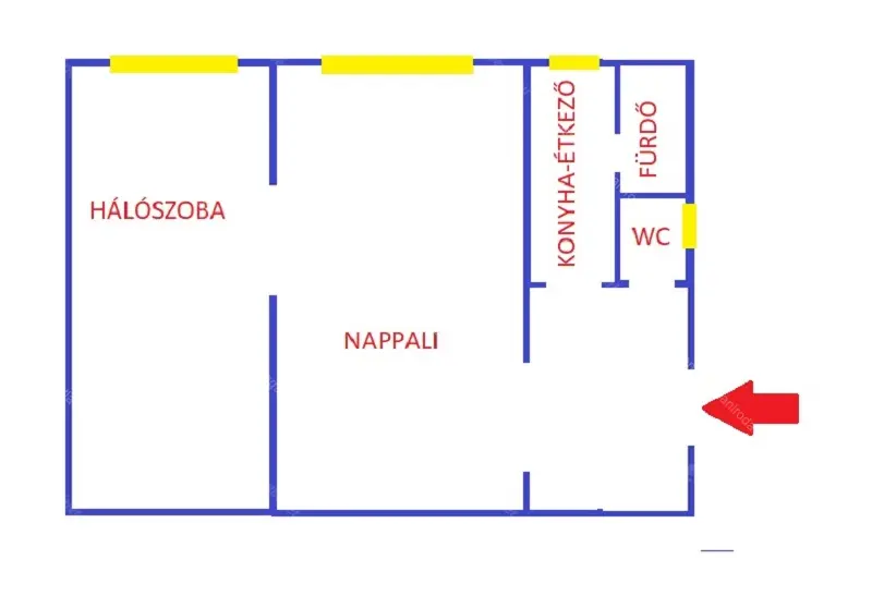 Kiadó albérlet 240000 Ft/hó áron: Budapest, XIII. kerület  Madarász Viktor utca. Mérete: 50 nm, 2 szobás | Alberlet.hu - 6671295