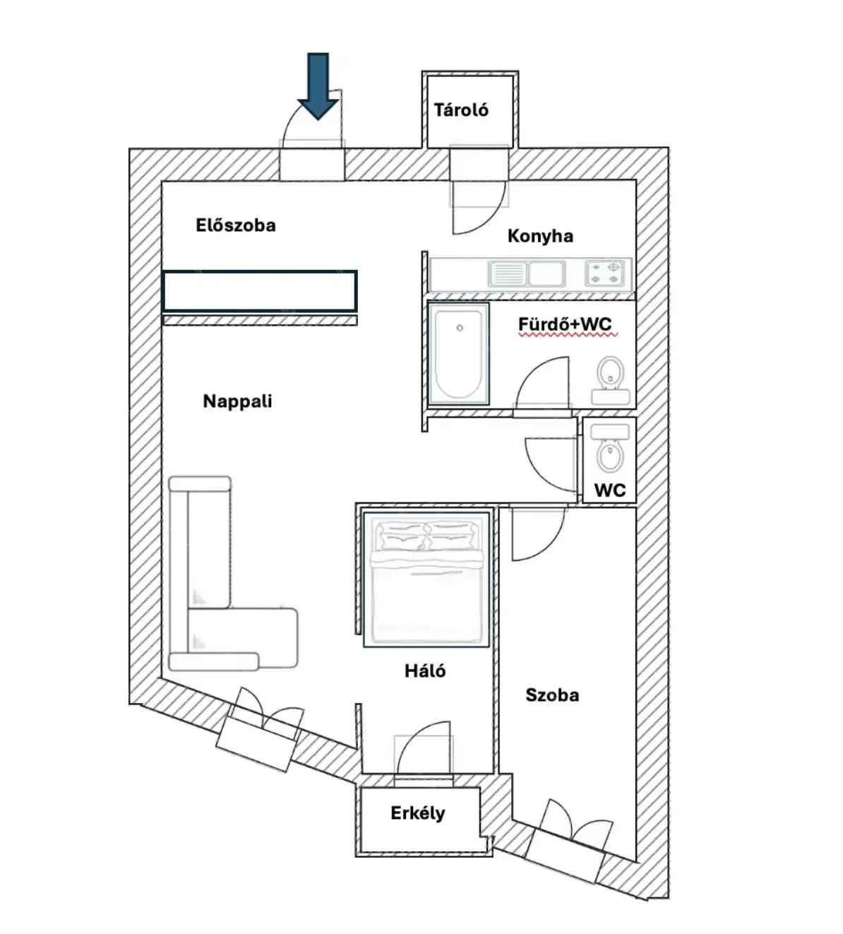 Kiadó albérlet 280000 Ft/hó áron: Budapest, XIII. kerület  Mór utca. Mérete: 66 nm, 1 szobás | Alberlet.hu - 6683075
