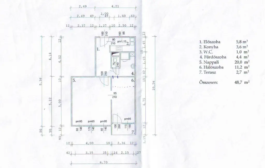 Kiadó albérlet 230000 Ft/hó áron: Budapest, XIII. kerület  Népfürdő utca. Mérete: 49 nm, 2 szobás | Alberlet.hu - 6683358