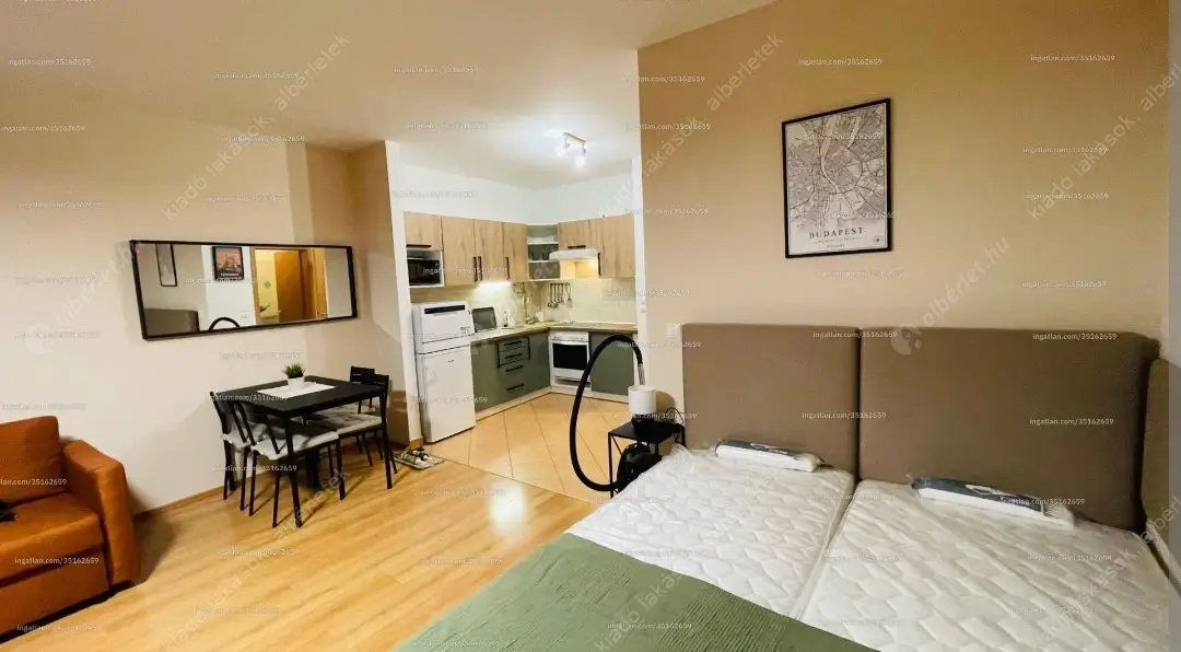 Kiadó albérlet 200000 Ft/hó áron: Budapest, XIII. kerület  Pap Károly utca. Mérete: 44 nm, 1 szobás | Alberlet.hu - 6618255