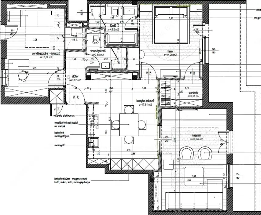 Kiadó albérlet 520000 Ft/hó áron: Budapest, XIII. kerület  Pozsonyi út. Mérete: 86 nm, 4 szobás | Alberlet.hu - 6569576