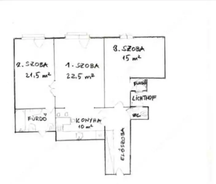 Kiadó albérlet 490000 Ft/hó áron: Budapest, XIII. kerület  Pozsonyi út. Mérete: 92 nm, 3 szobás | Alberlet.hu - 6574916