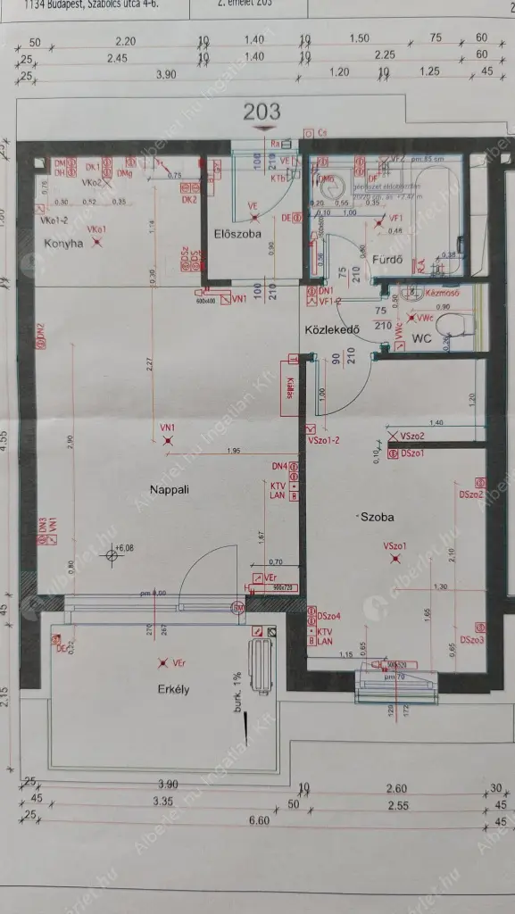 Kiadó albérlet 285000 Ft/hó áron: Budapest, XIII. kerület  Szabolcs utca. Mérete: 49 nm, 2 szobás | Alberlet.hu - 6561717