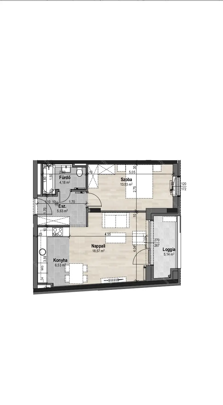 Kiadó albérlet 310000 Ft/hó áron: Budapest, XIII. kerület  Szabolcs utca. Mérete: 50 nm, 2 szobás | Alberlet.hu - 6700698