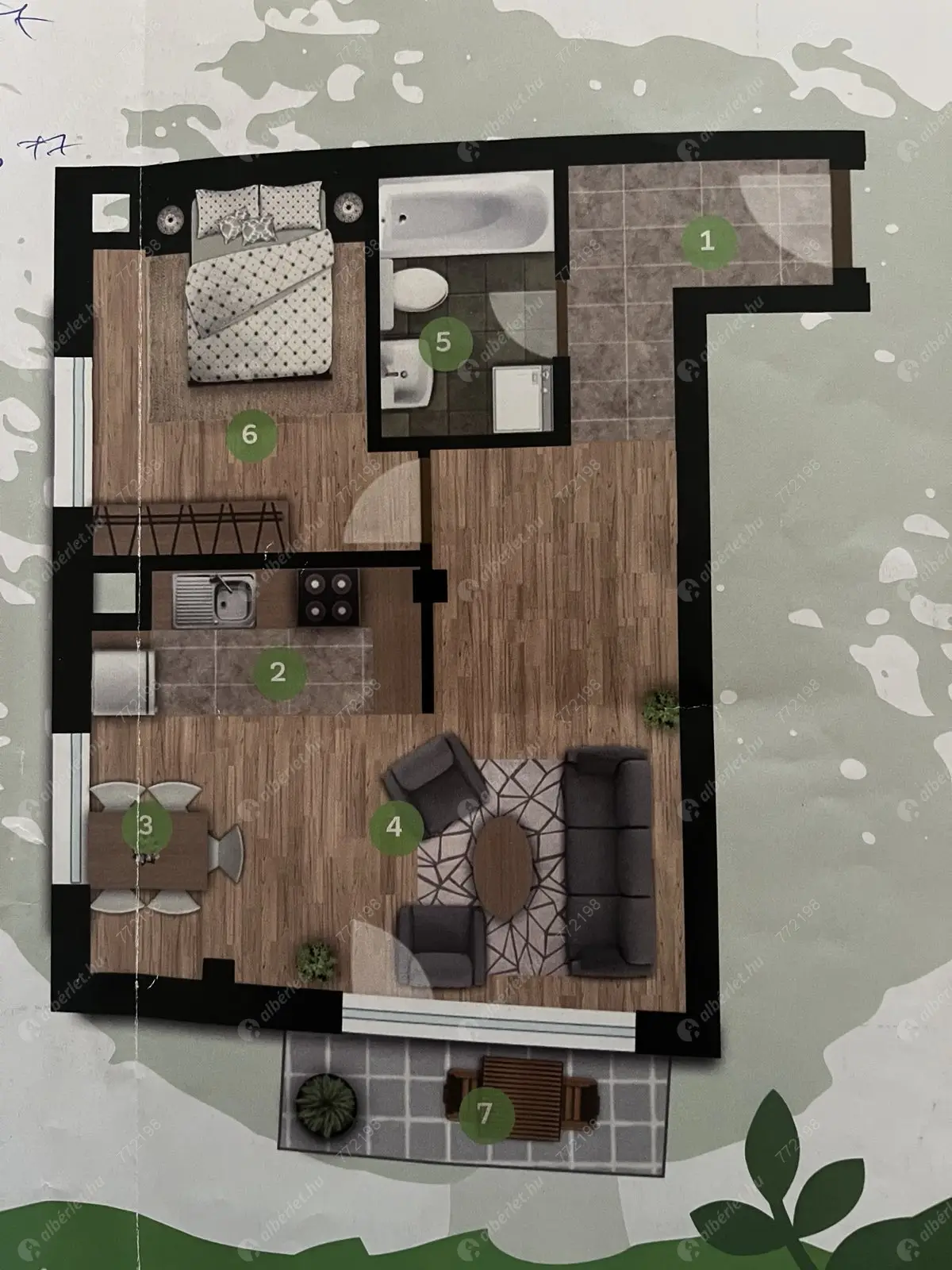 Kiadó albérlet 280000 Ft/hó áron: Budapest, XIII. kerület  Szegedi út. Mérete: 45 nm, 2 szobás | Alberlet.hu - 6605484