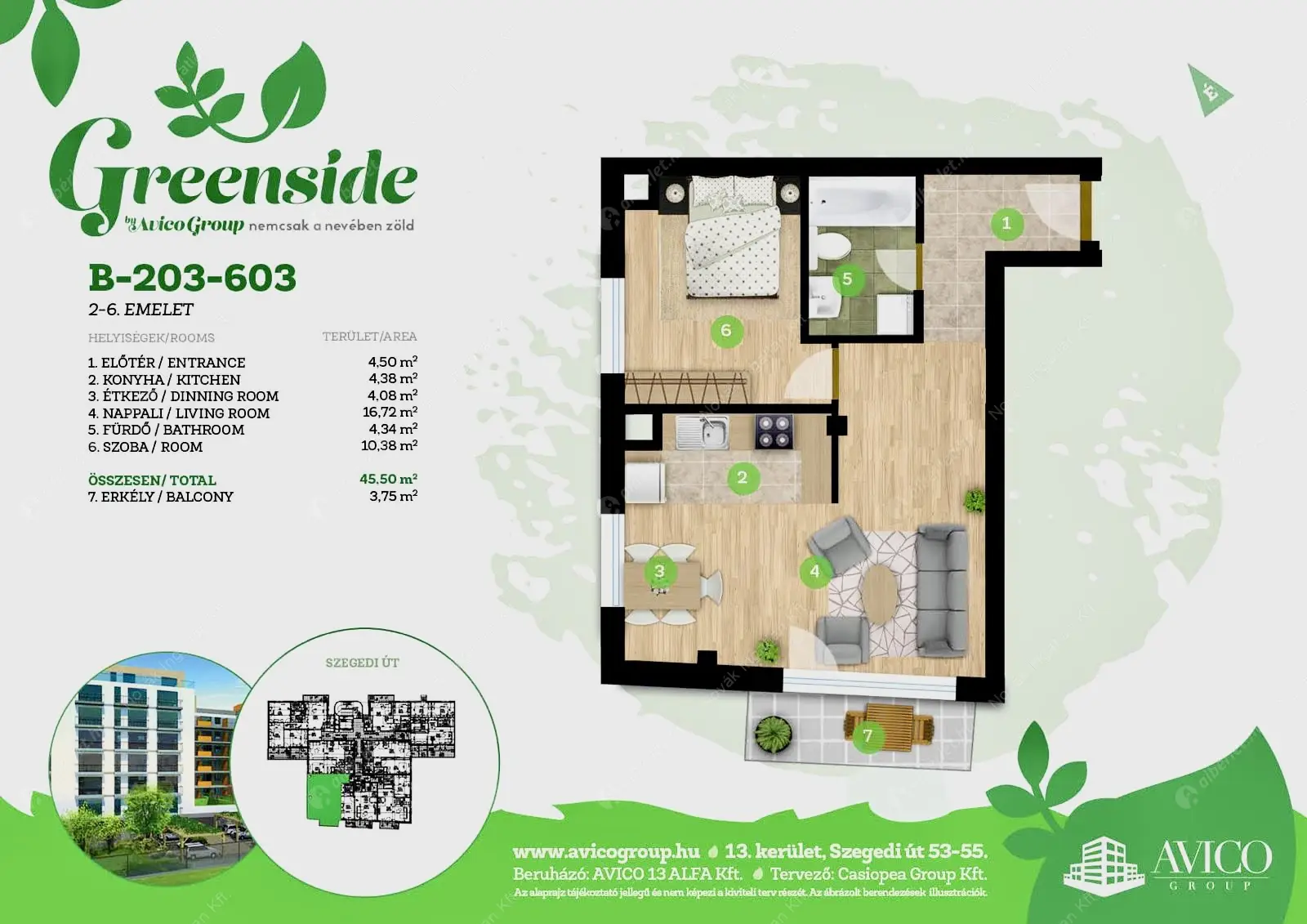 Kiadó albérlet 290000 Ft/hó áron: Budapest, XIII. kerület  Szegedi út. Mérete: 45 nm, 2 szobás | Alberlet.hu - 6620609