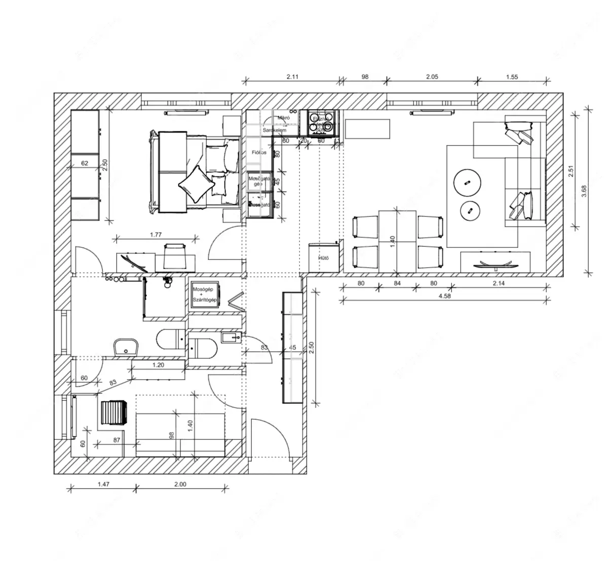 Kiadó albérlet 330000 Ft/hó áron: Budapest, XIII. kerület  Tahi utca. Mérete: 58 nm, 2 szobás | Alberlet.hu - 6599024