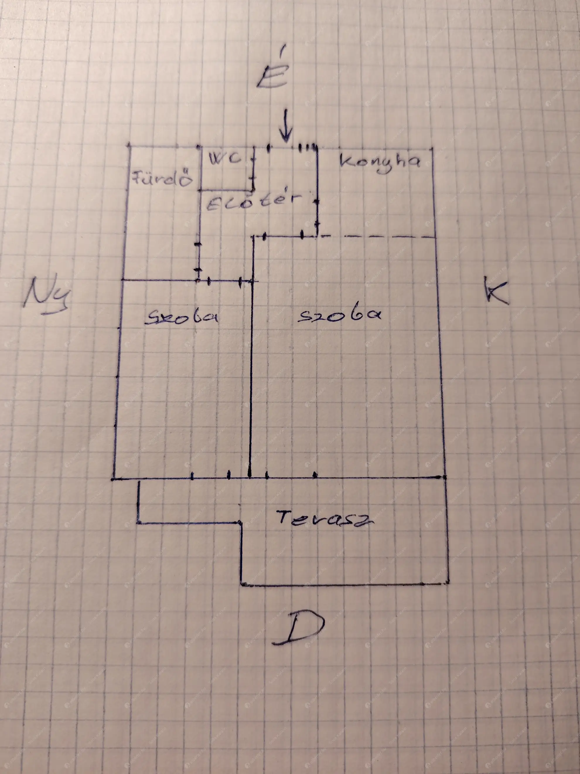Kiadó albérlet 260000 Ft/hó áron: Budapest, XIII. kerület  Turóc utca. Mérete: 54 nm, 2 szobás | Alberlet.hu - 6597767
