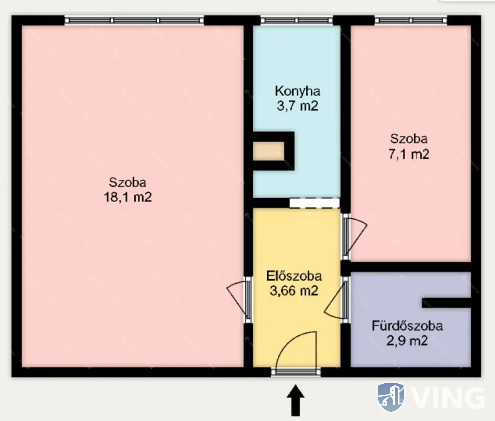 Kiadó albérlet 190000 Ft/hó áron: Budapest, XIII. kerület  Üteg utca. Mérete: 35 nm, 1 szobás | Alberlet.hu - 6645385