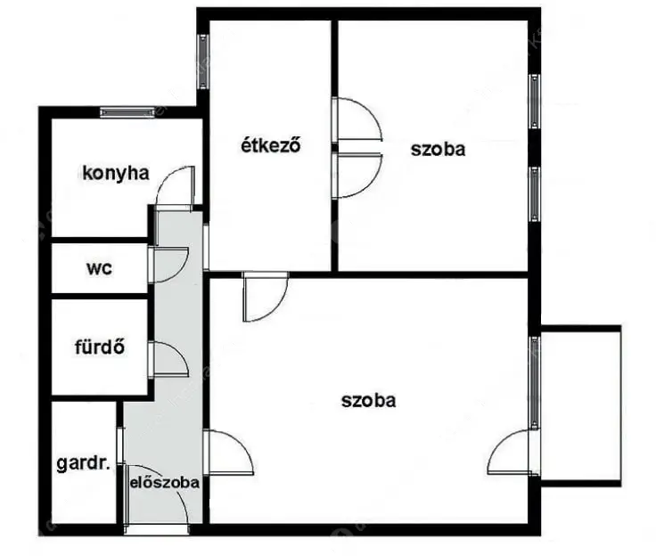 Kiadó albérlet 260000 Ft/hó áron: Budapest, XIII. kerület  Üteg utca. Mérete: 58 nm, 2 szobás | Alberlet.hu - 6597350