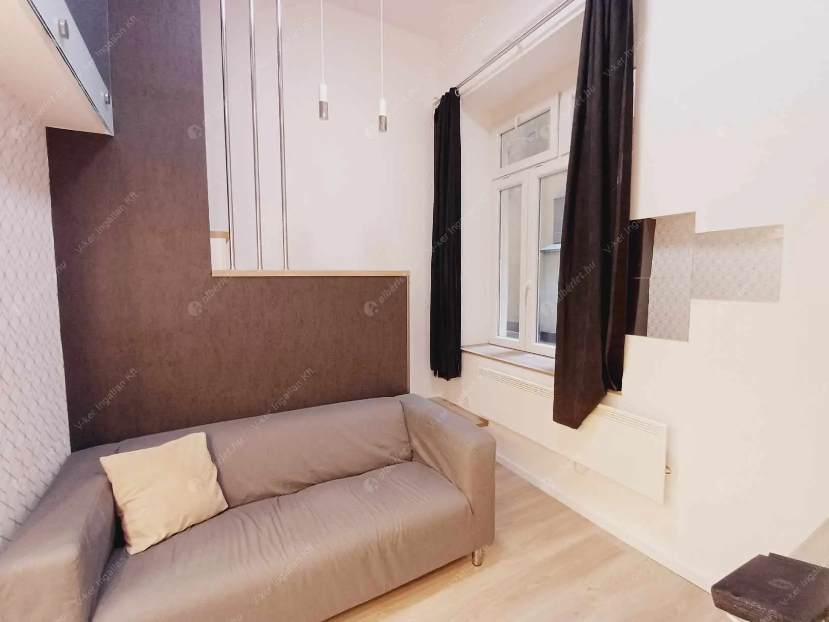 Kiadó albérlet 180000 Ft/hó áron: Budapest, XIII. kerület  Visegrádi utca. Mérete: 20 nm, 1 szobás | Alberlet.hu - 6207614