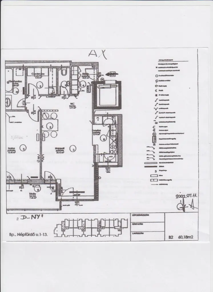 Kiadó albérlet 370000 Ft/hó áron: Budapest, XIII. kerület  Viza utca. Mérete: 67 nm, 2 szobás | Alberlet.hu - 6689473