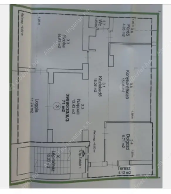 Kiadó albérlet 320000 Ft/hó áron: Budapest, XIV. kerület  Álmos vezér útja. Mérete: 71 nm, 2 szobás | Alberlet.hu - 6577664