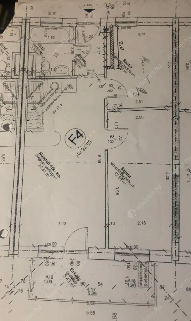 Kiadó albérlet 260000 Ft/hó áron: Budapest, XIV. kerület  Nagy Lajos király útja. Mérete: 50 nm, 2 szobás | Alberlet.hu - 6626367