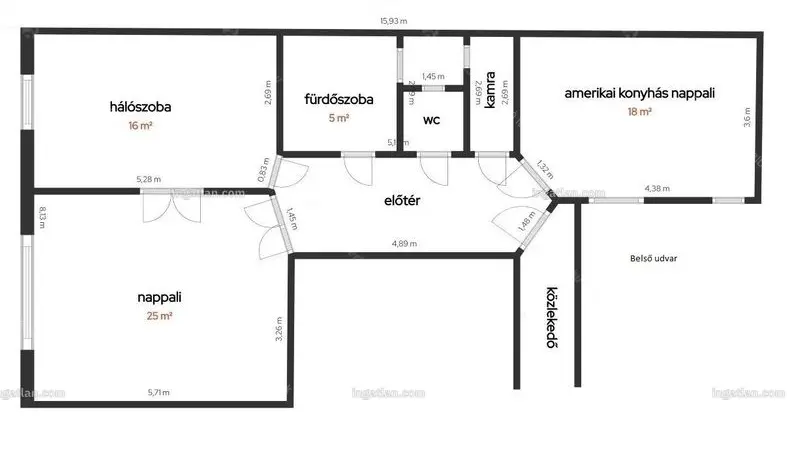 Kiadó albérlet 300000 Ft/hó áron: Budapest, XIV. kerület  Semsey Andor utca. Mérete: 83 nm, 3 szobás | Alberlet.hu - 6644325