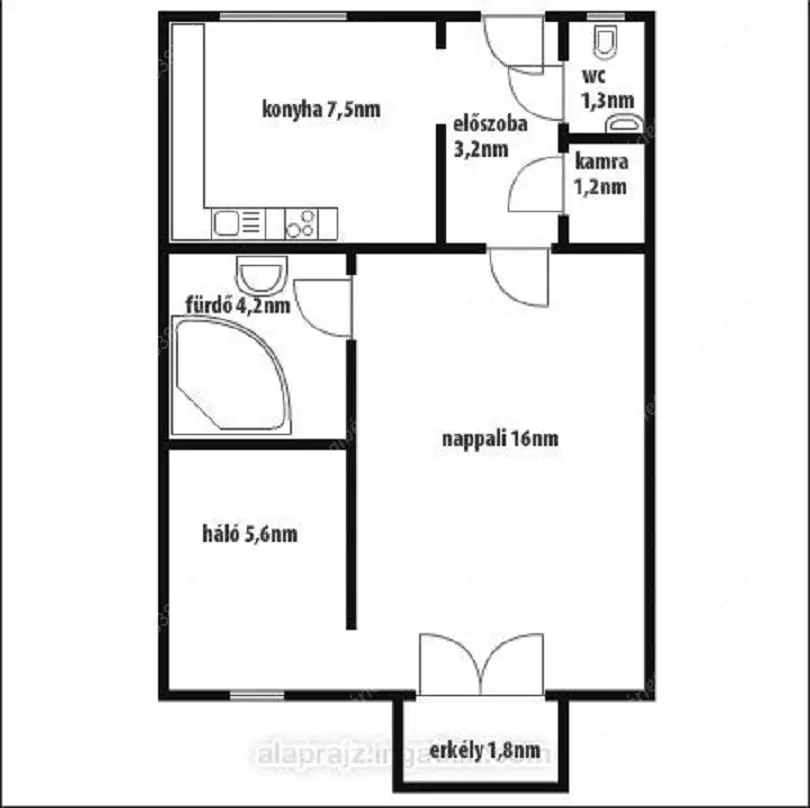 Kiadó albérlet 220000 Ft/hó áron: Budapest, XIV. kerület  Szervián utca. Mérete: 40 nm, 1 szobás | Alberlet.hu - 6600024