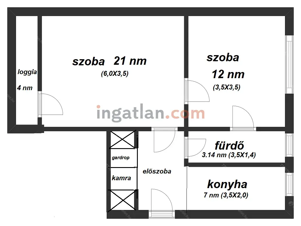 Kiadó albérlet 200000 Ft/hó áron: Budapest, XIV. kerület   Újvilág utca . Mérete: 54 nm, 2 szobás | Alberlet.hu - 6708142