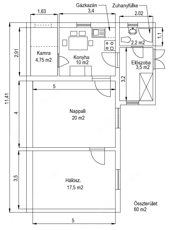 Kiadó albérlet 240000 Ft/hó áron: Budapest, XVIII. kerület  Gerely utca. Mérete: 60 nm, 2 szobás | Alberlet.hu - 6607577